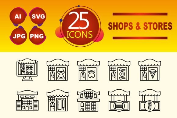 Download Shops and Stores - Premium Resources