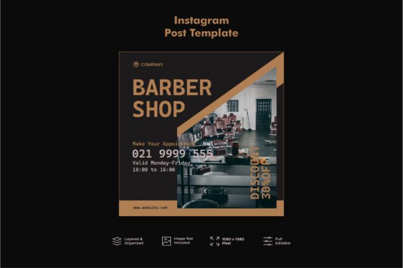 Download Babershop Social Media Kit Vol.5 - Social media kit Collection
