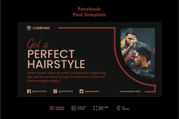 Download Babershop Social Media Kit Vol.2 - Social media kit Collection