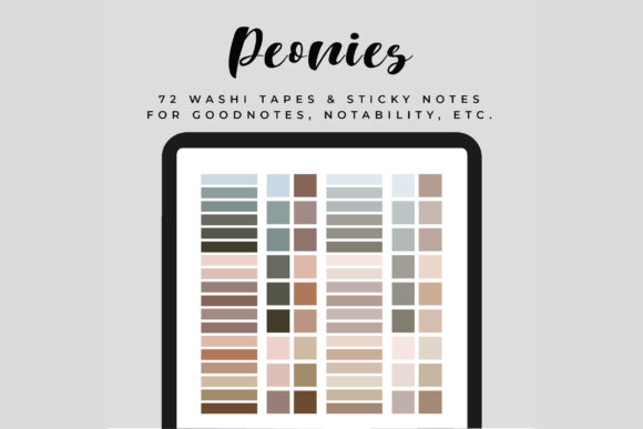 Download Digital Washi Tapes &amp; Sticky Notes - Tapes Collection